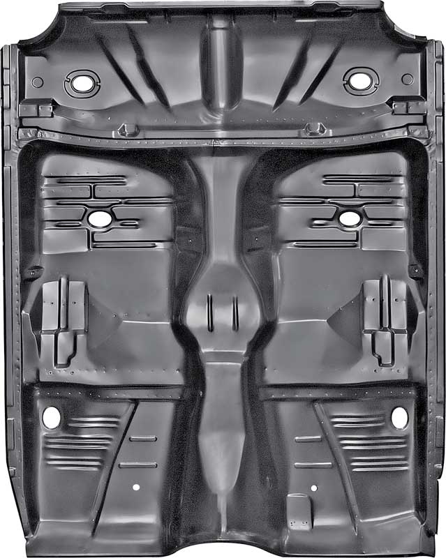 OER OEMインパラ63〜64フロアカーペット レストアパーツ 1961-64 Impala, Bel Air, Biscayne Complete Floor Pan Assembly with