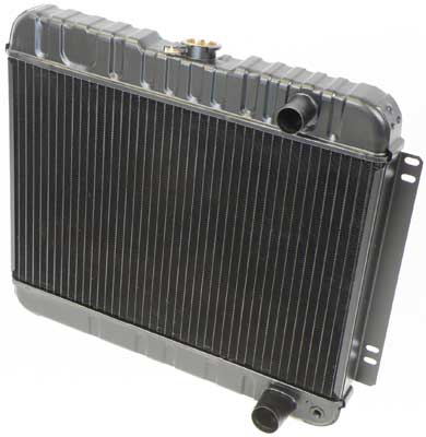 1965 Impala/Full-Size V8 283/327 W/ MT & W/O AC - Radiator 3 Row (15-1/ ...