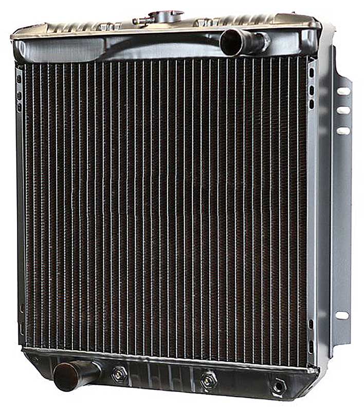 1962-69 Ford / Mercury V8/Automatic 2-Row Copper/Brass Radiator - 20 ...