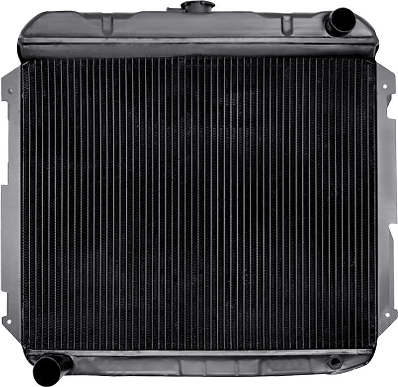 426f Radiator 1966-69 Mopar B-Body Replacement 4 Row Copper Radiator - 426 Hemi ...