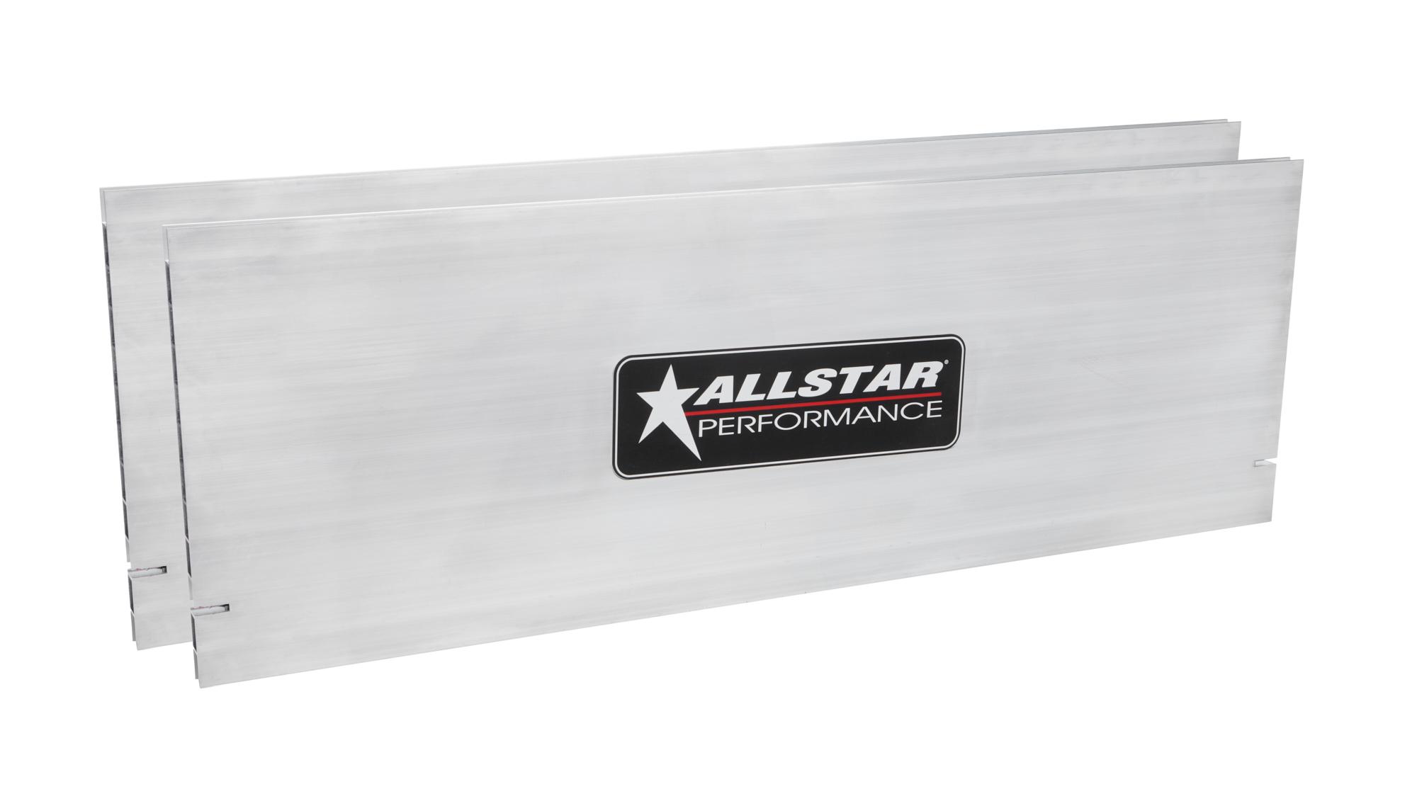 Aluminum Toe Plates 1pr - Allstar Performance - Restoration Performance