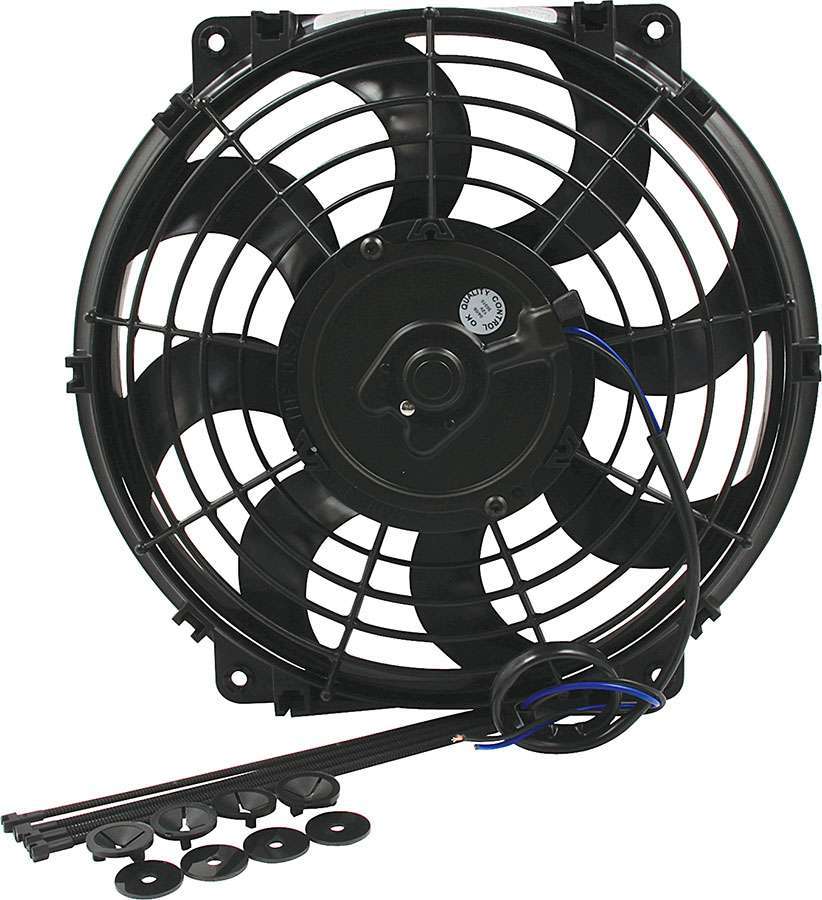 Electric Fan 10in Curved Blade - Allstar Performance - Restoration ...