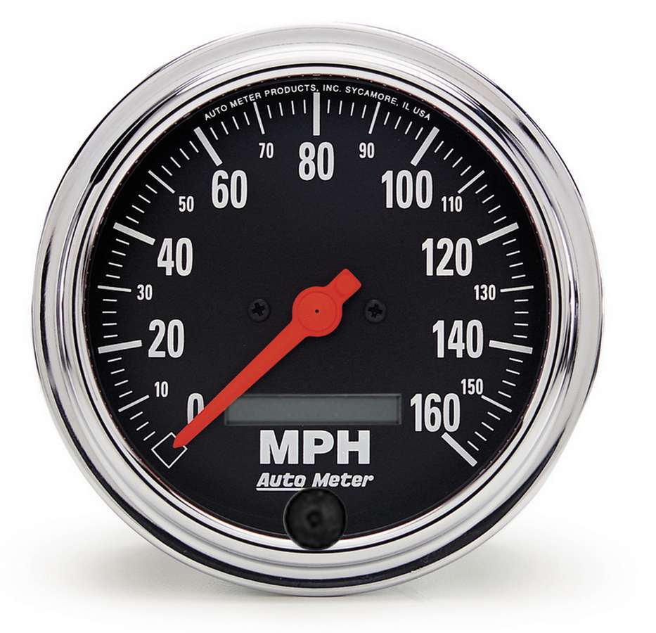 Auto Meter Traditional Chrome Series 3-3/8